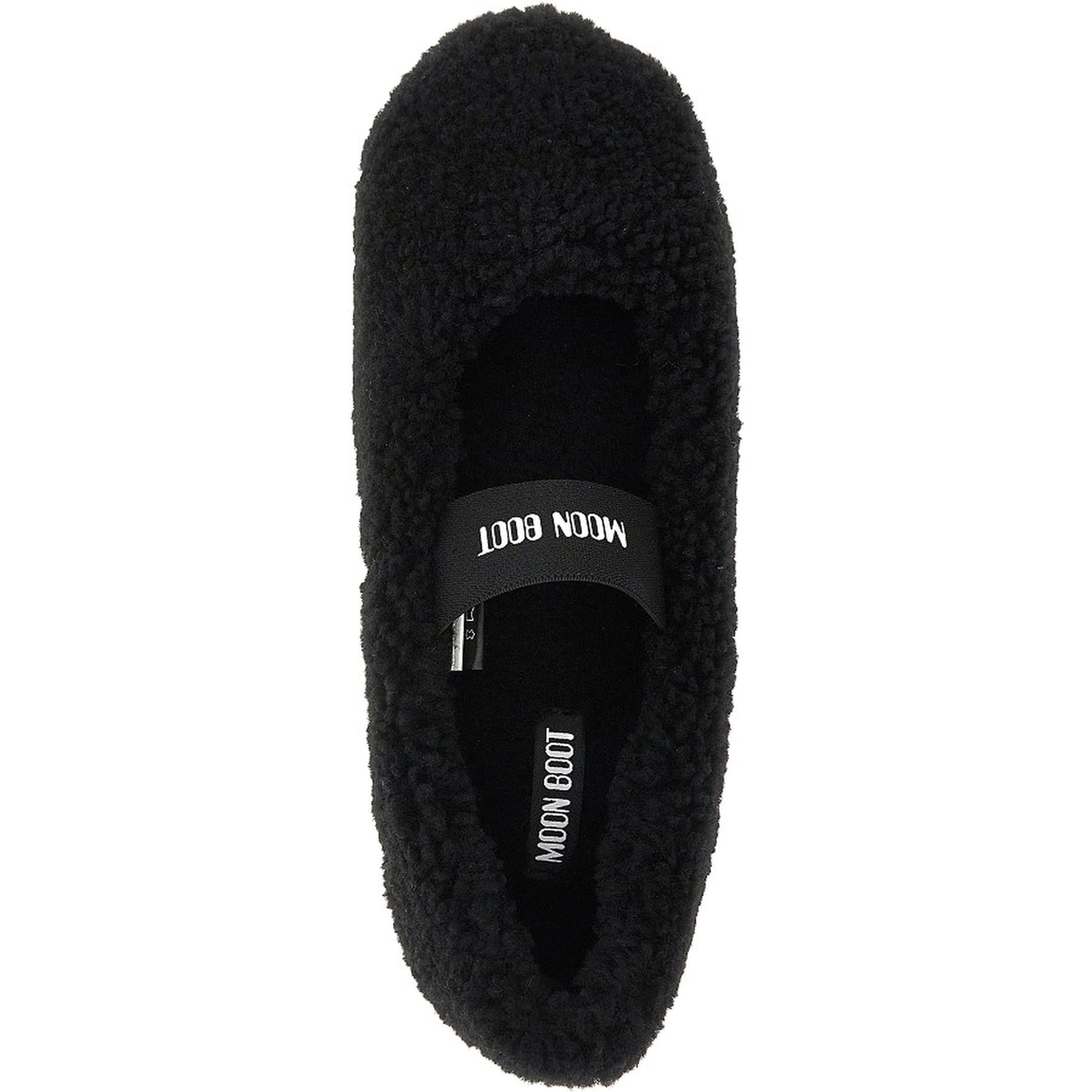 Shearling ballet flats