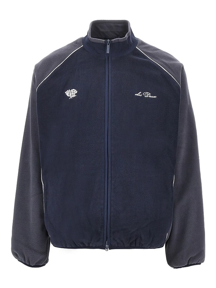 Fleece track jacket