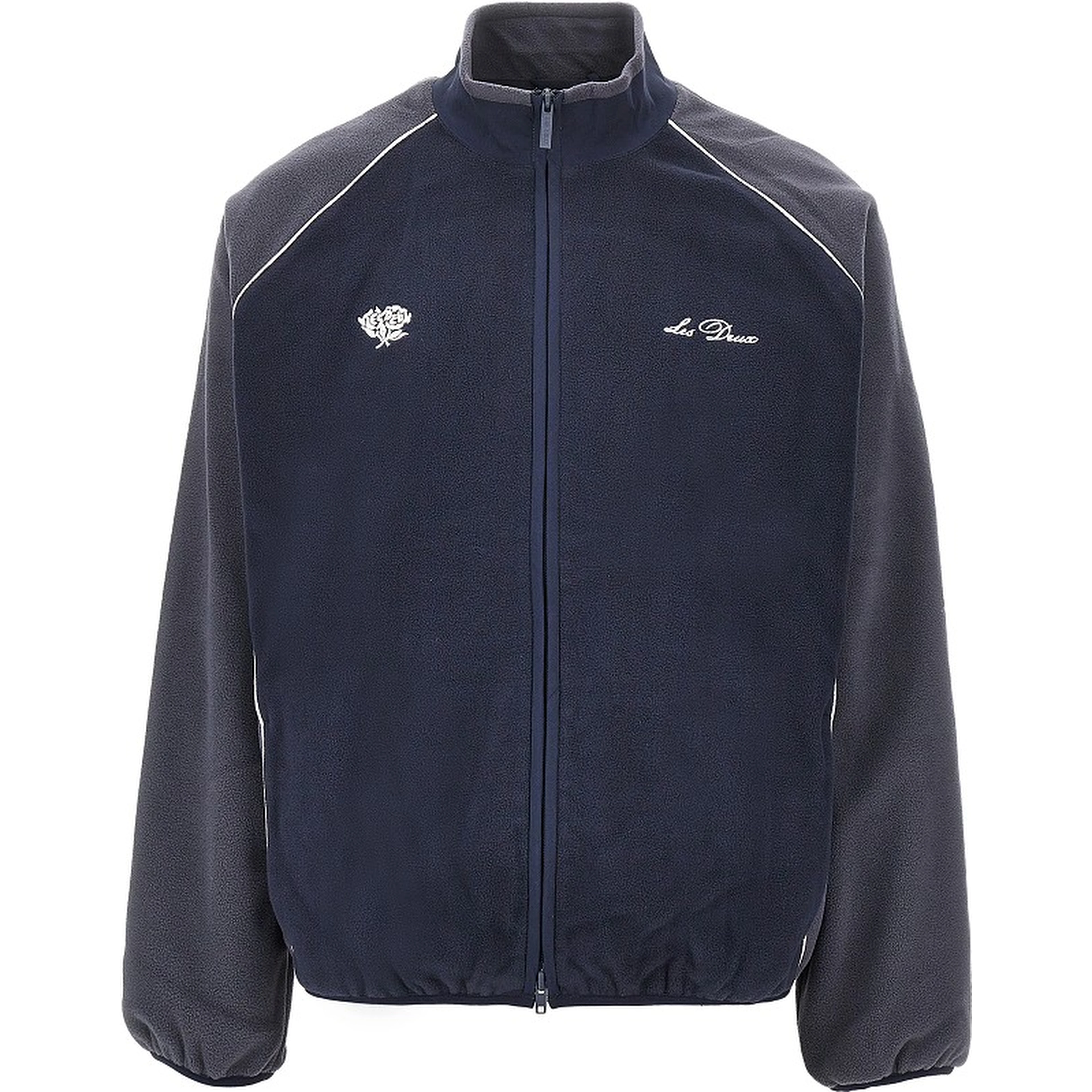 Fleece track jacket