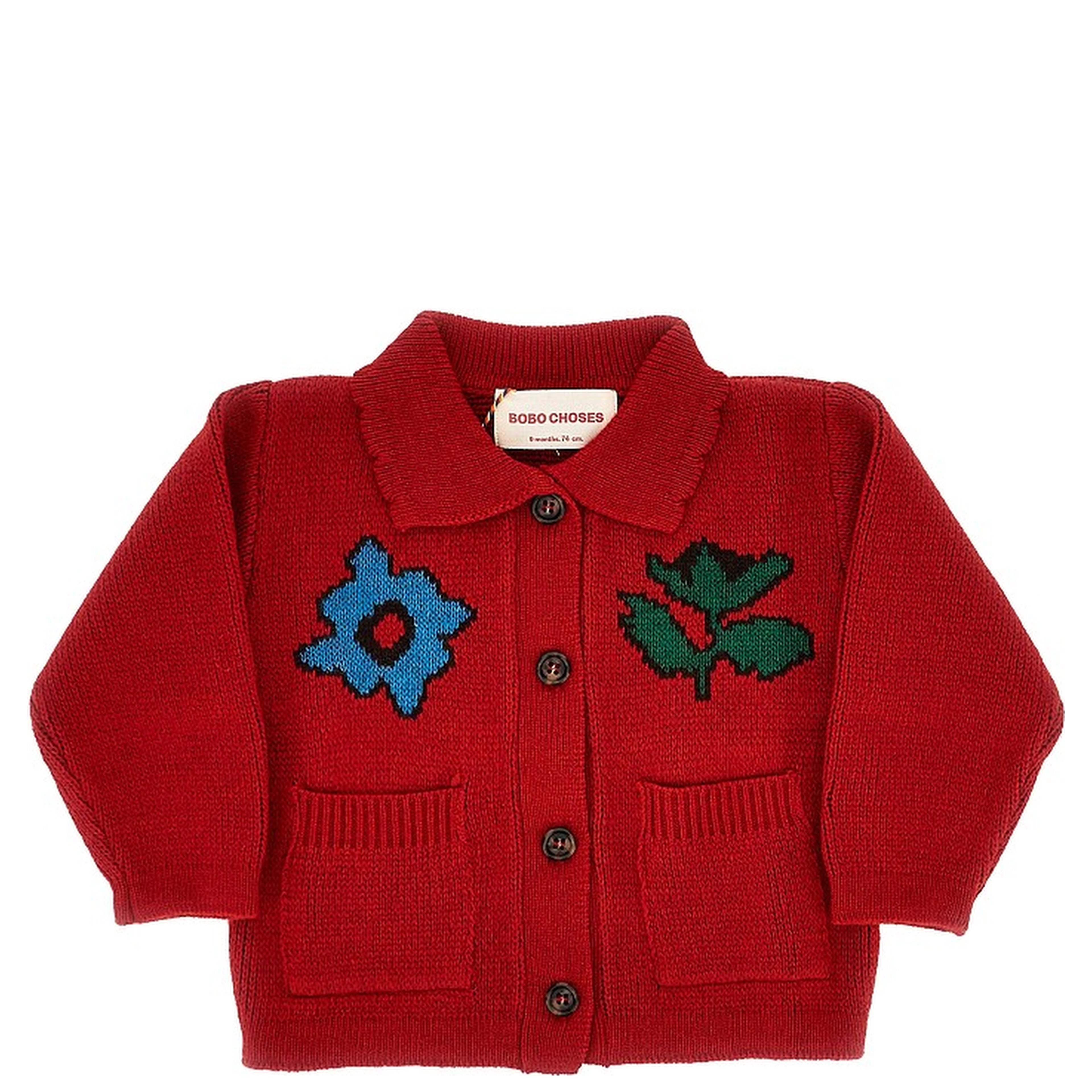 'Blossom' wool-blend cardigan