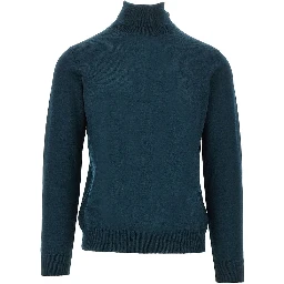 Merino wool knitted turtleneck