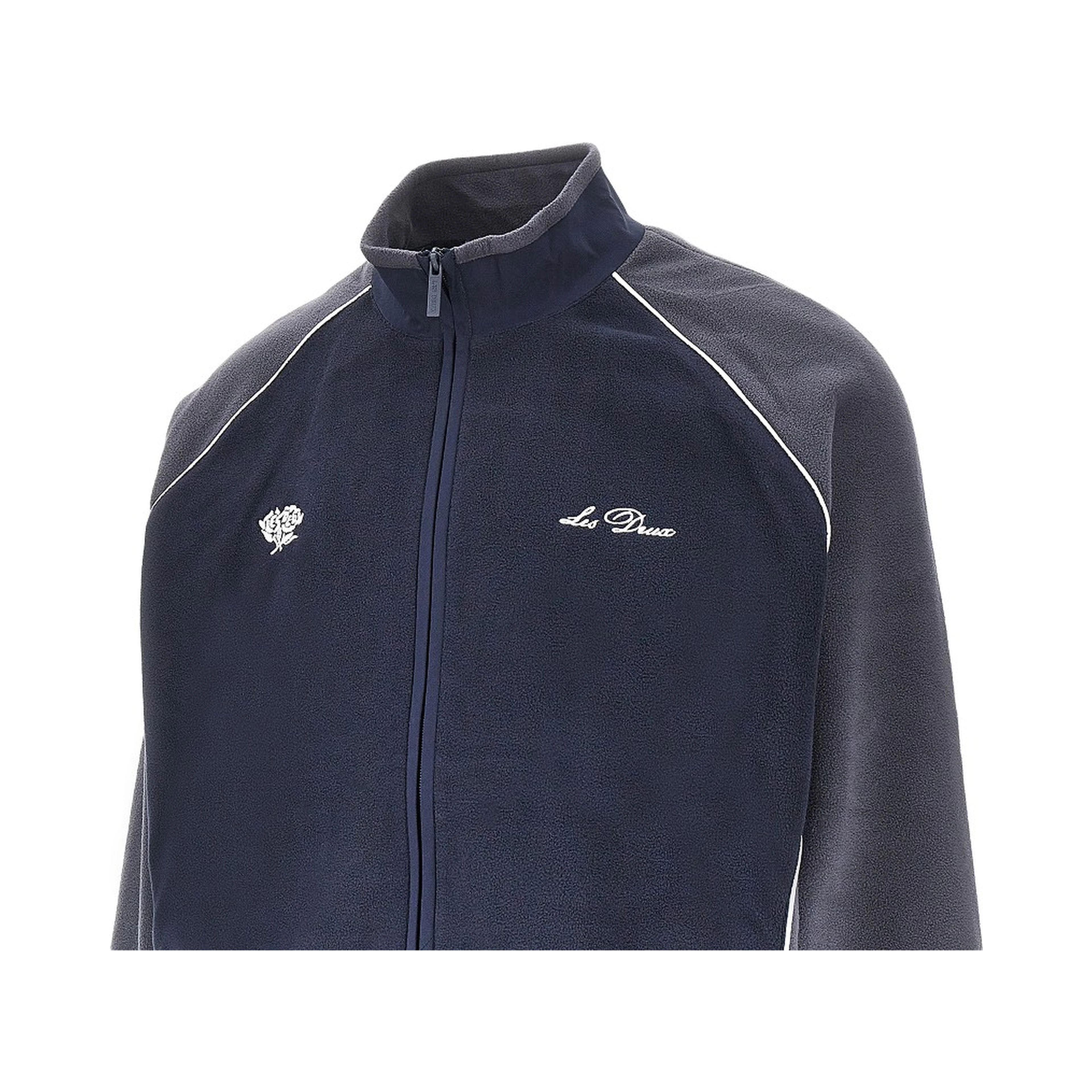 Fleece track jacket
