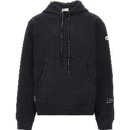 Logo print hoodie