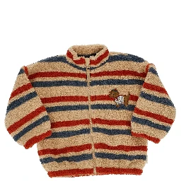'Jody' embroidered teddy jacket