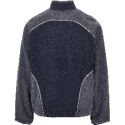 Fleece track jacket