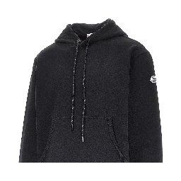 Logo print hoodie