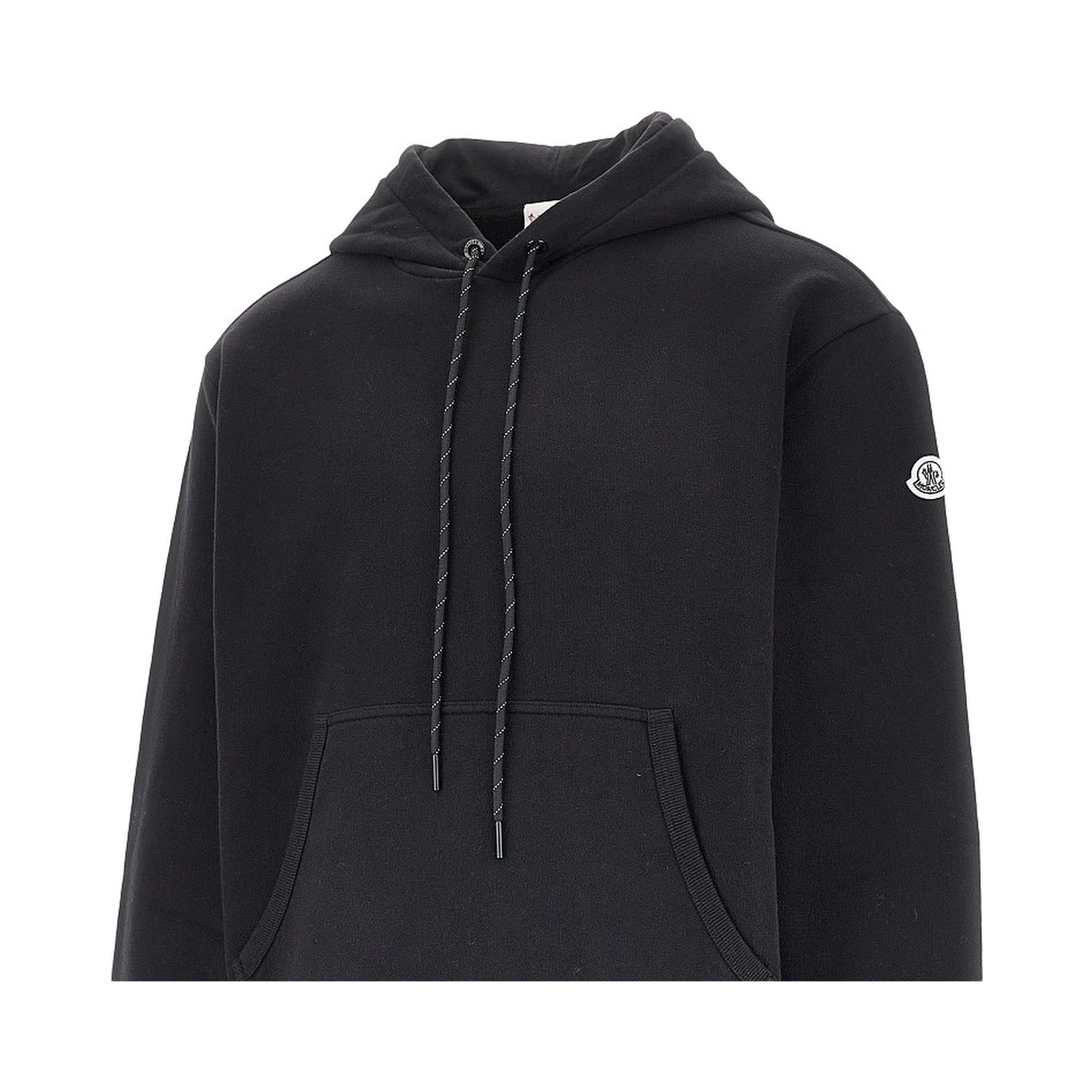 Logo print hoodie