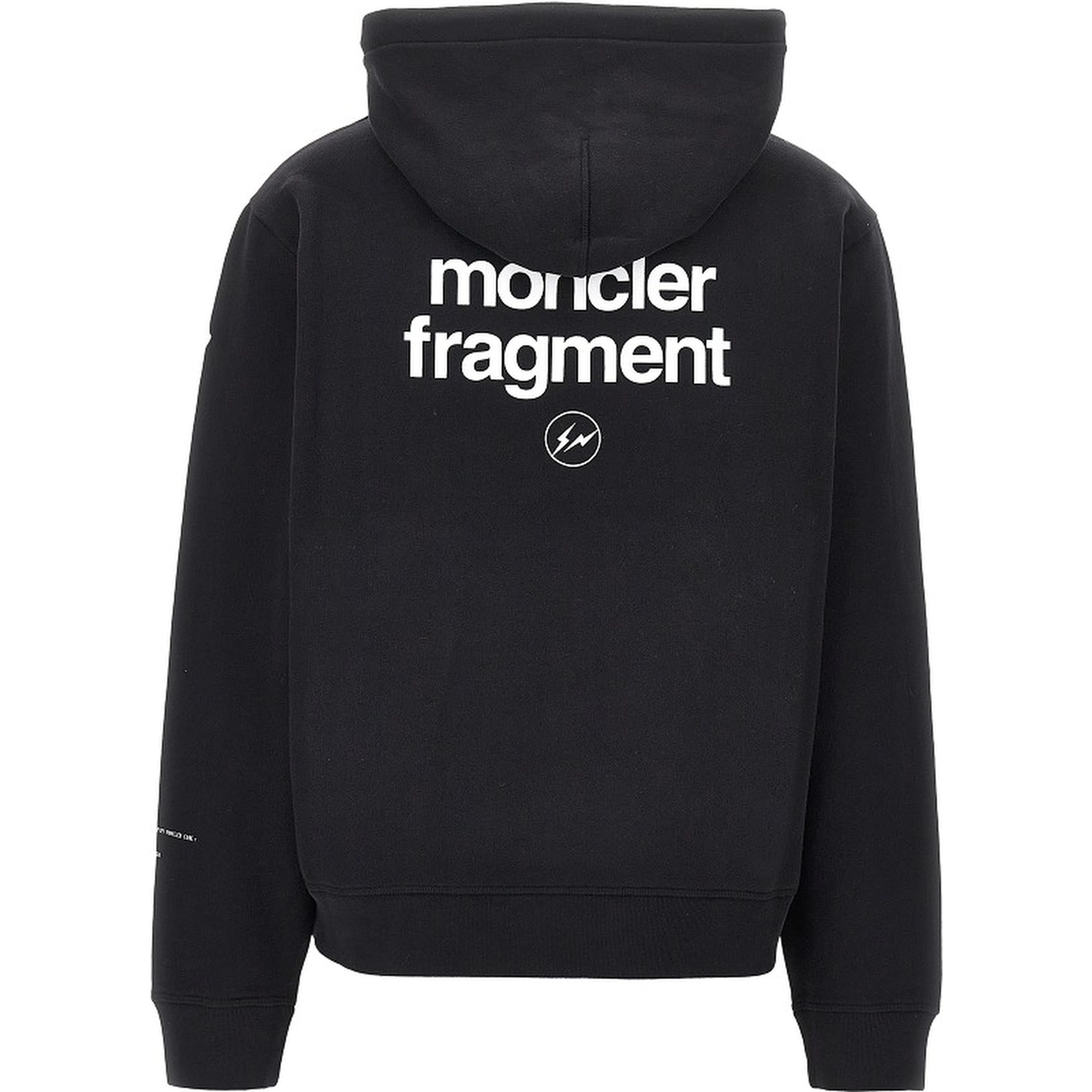 Logo print hoodie