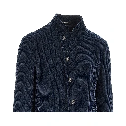 Ribbed chenille jacket