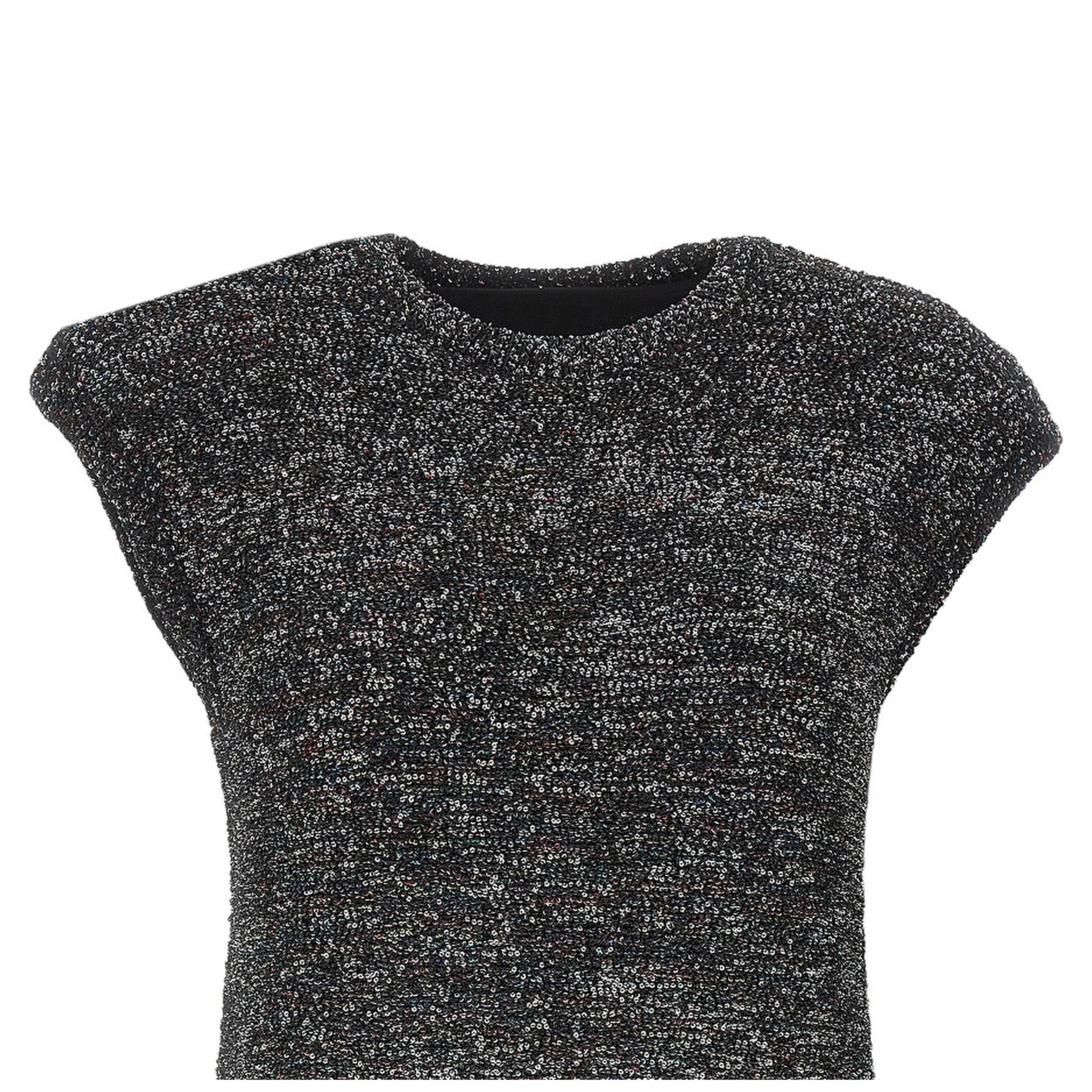 Sequinned knit top
