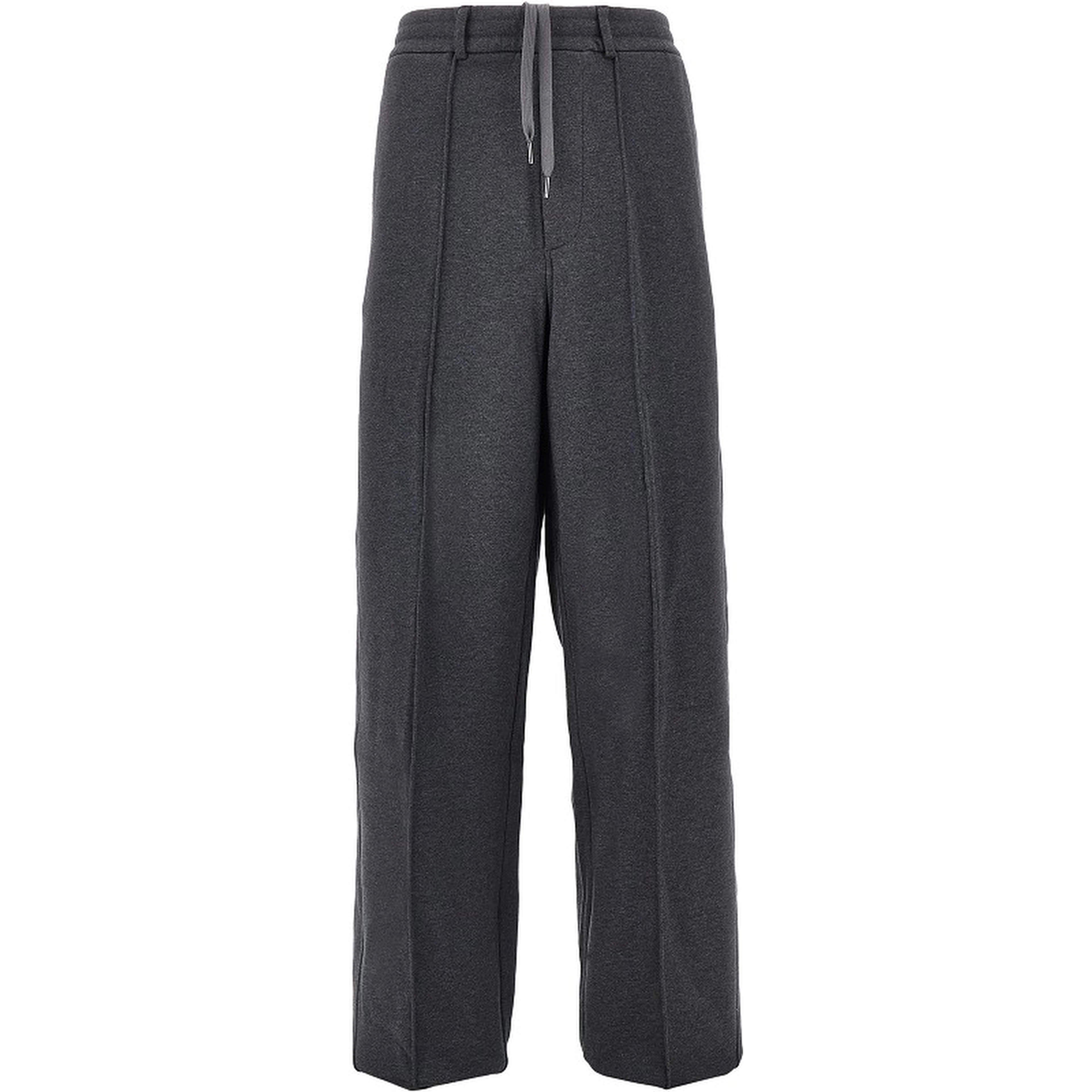 French terry straight leg pants