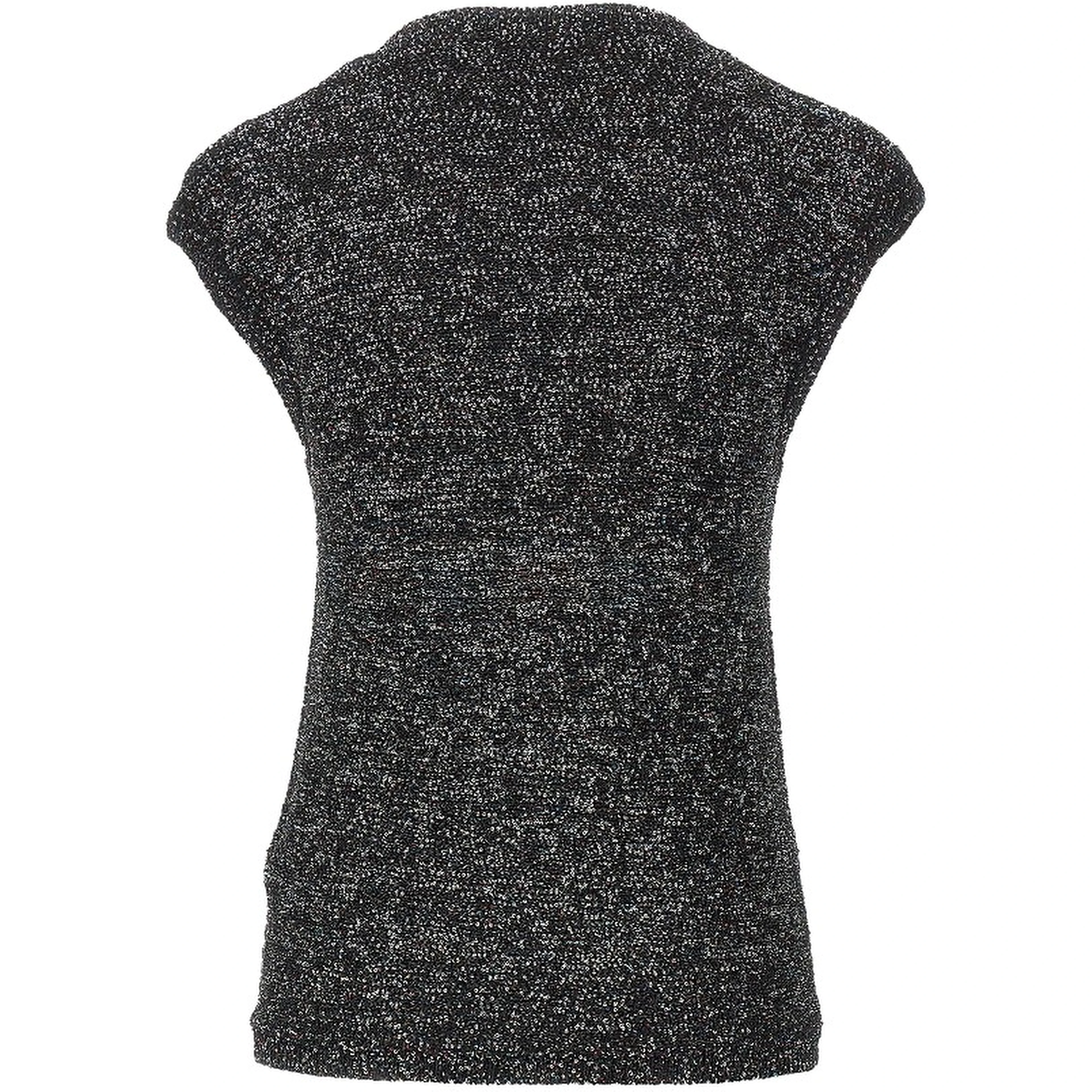 Sequinned knit top