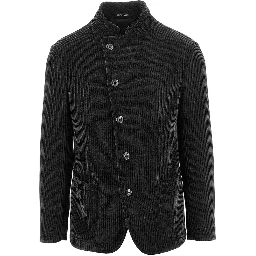 Ribbed chenille jacket