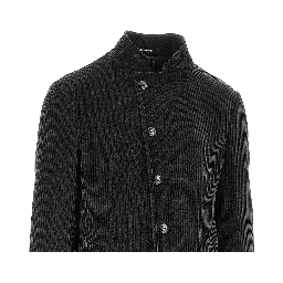 Ribbed chenille jacket