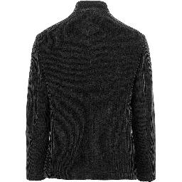 Ribbed chenille jacket