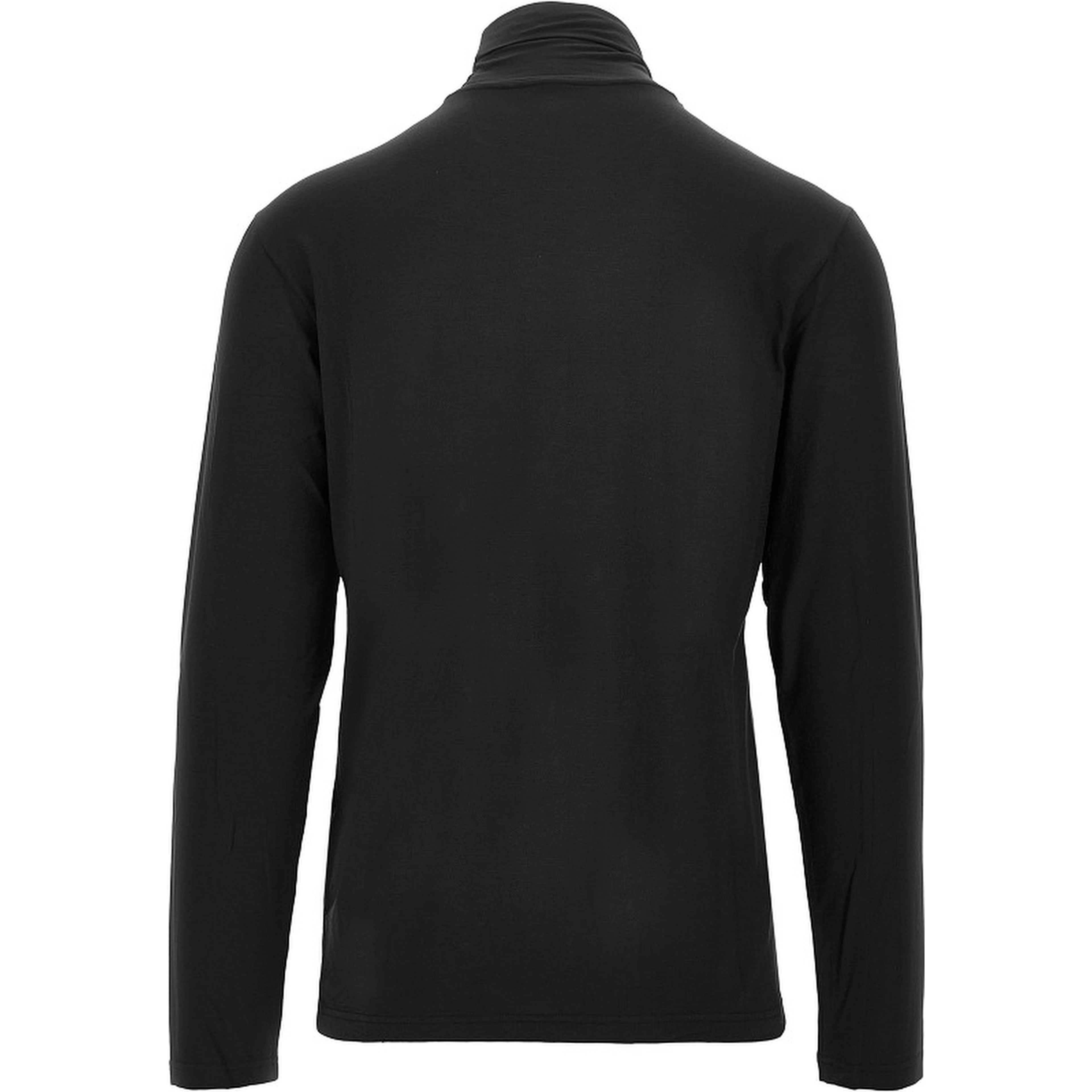 Stretch jersey turtleneck top