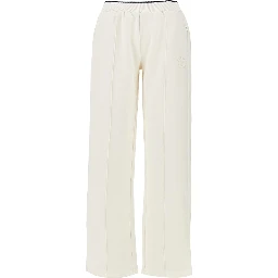 Wide-leg jersey pants