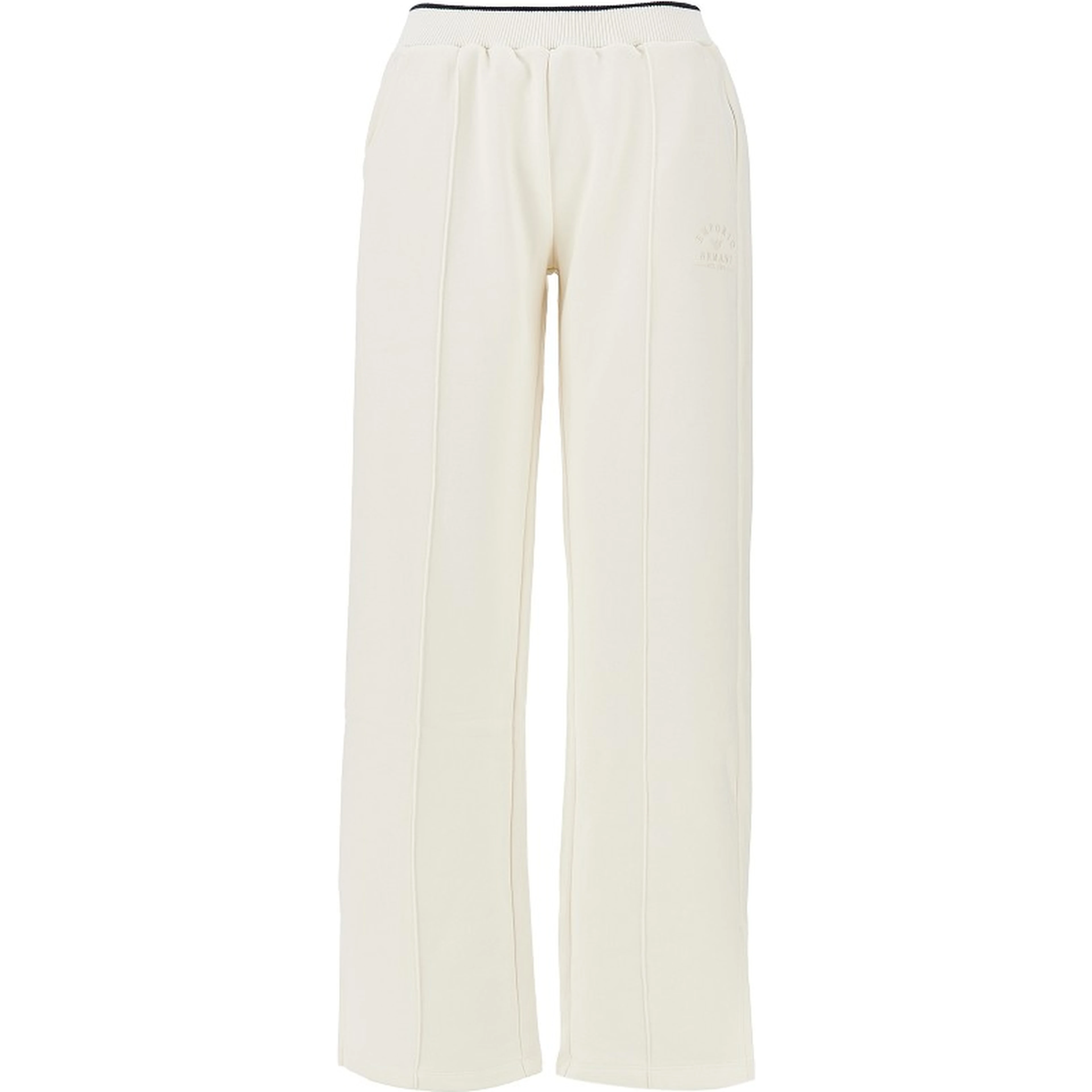 Wide-leg jersey pants