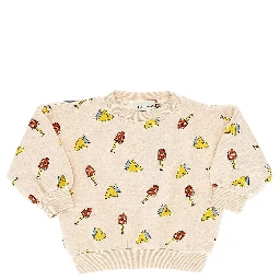Mush Monster Duo print sweatshirt