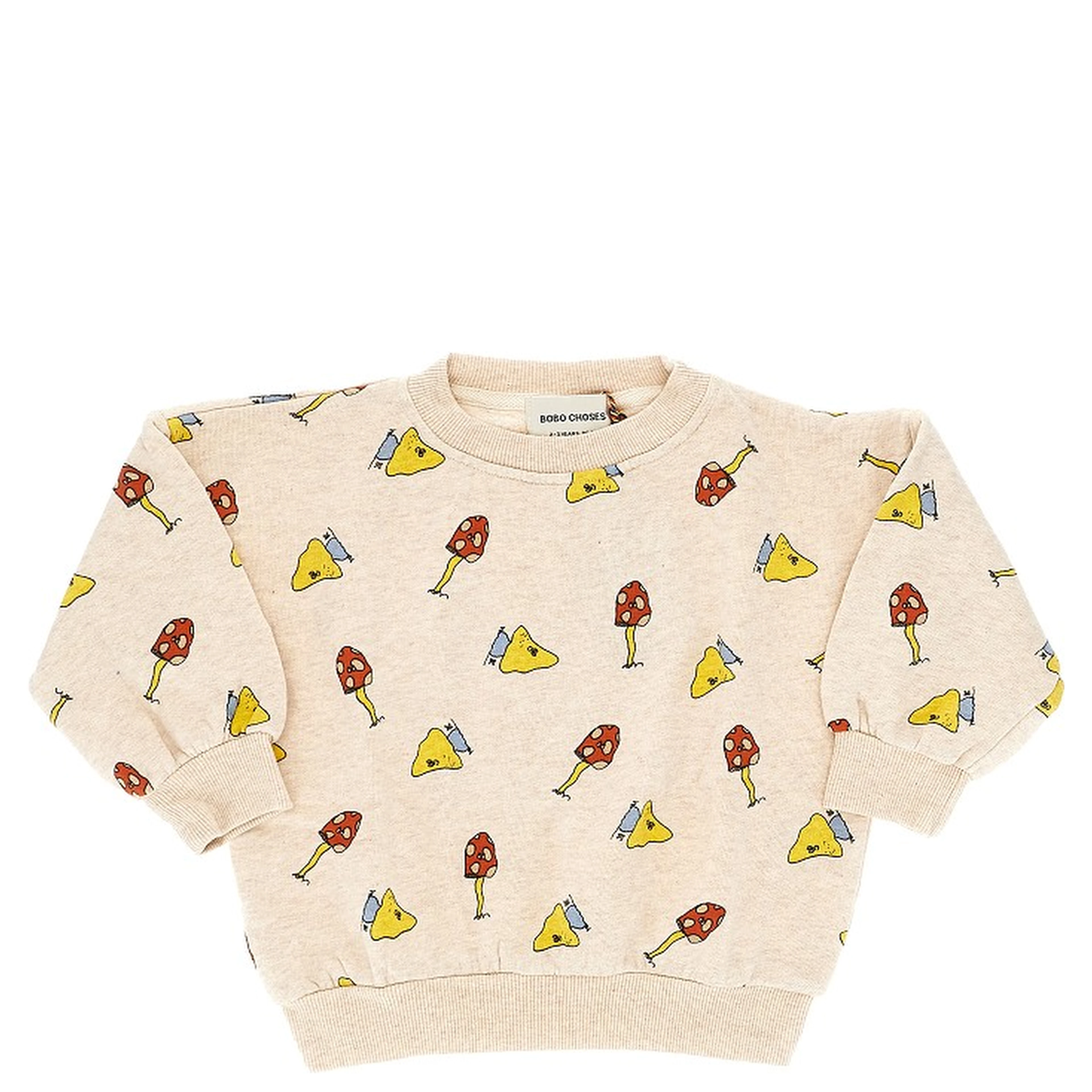 Mush Monster Duo print sweatshirt
