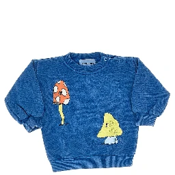 'Mush Monster Duo' crewneck sweatshirt