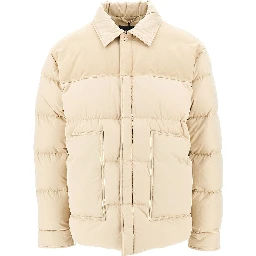 Cotton-blend down jacket