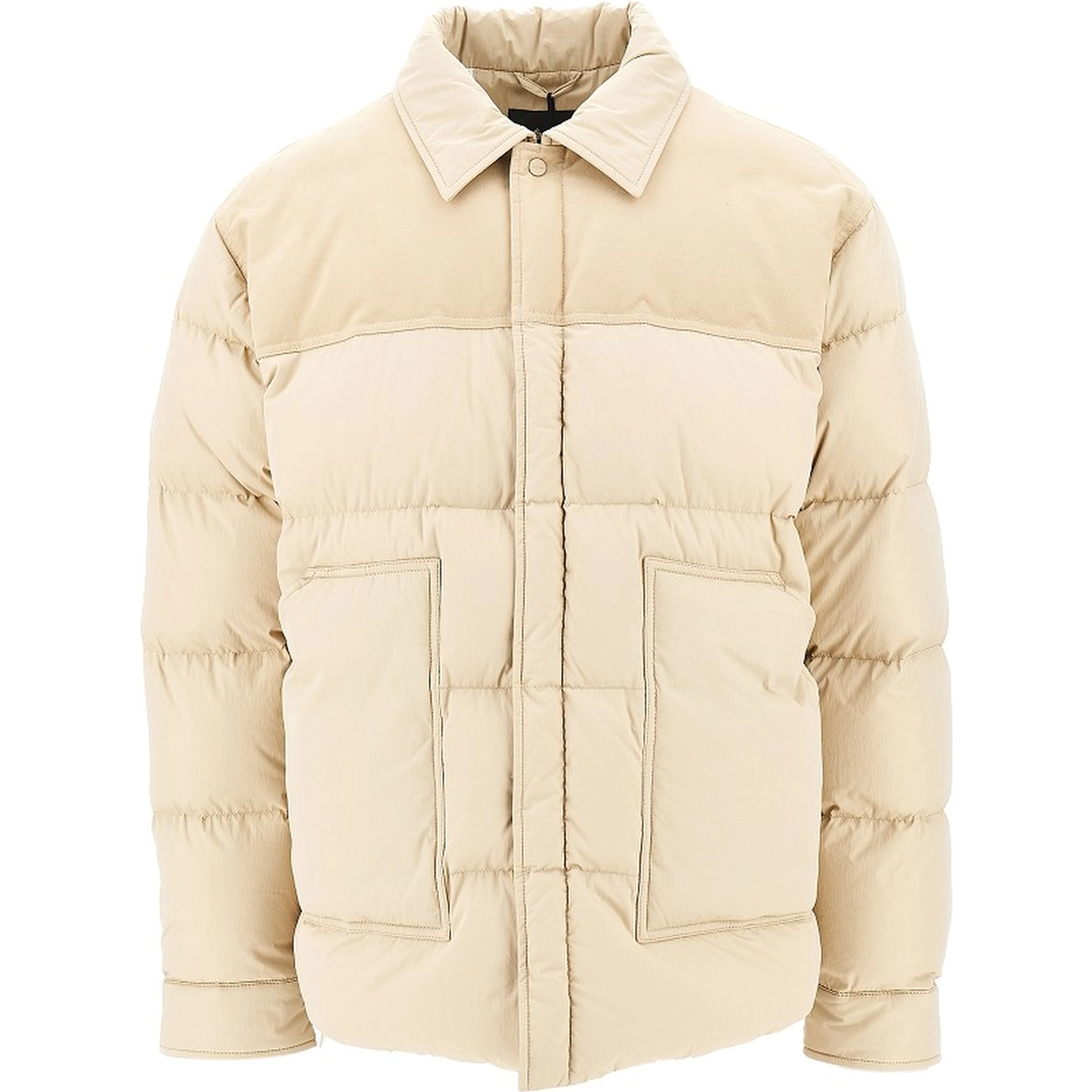 Cotton-blend down jacket
