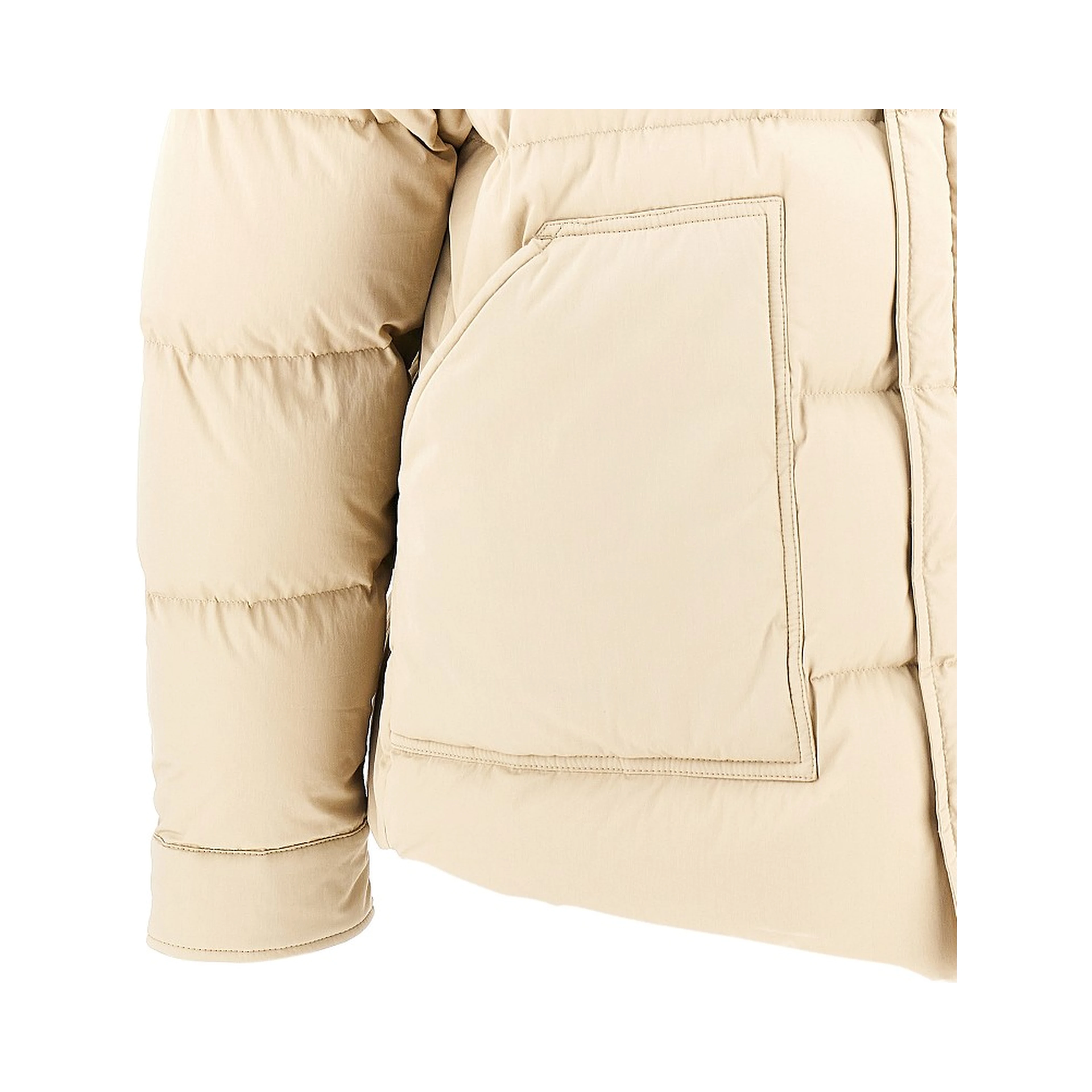 Cotton-blend down jacket