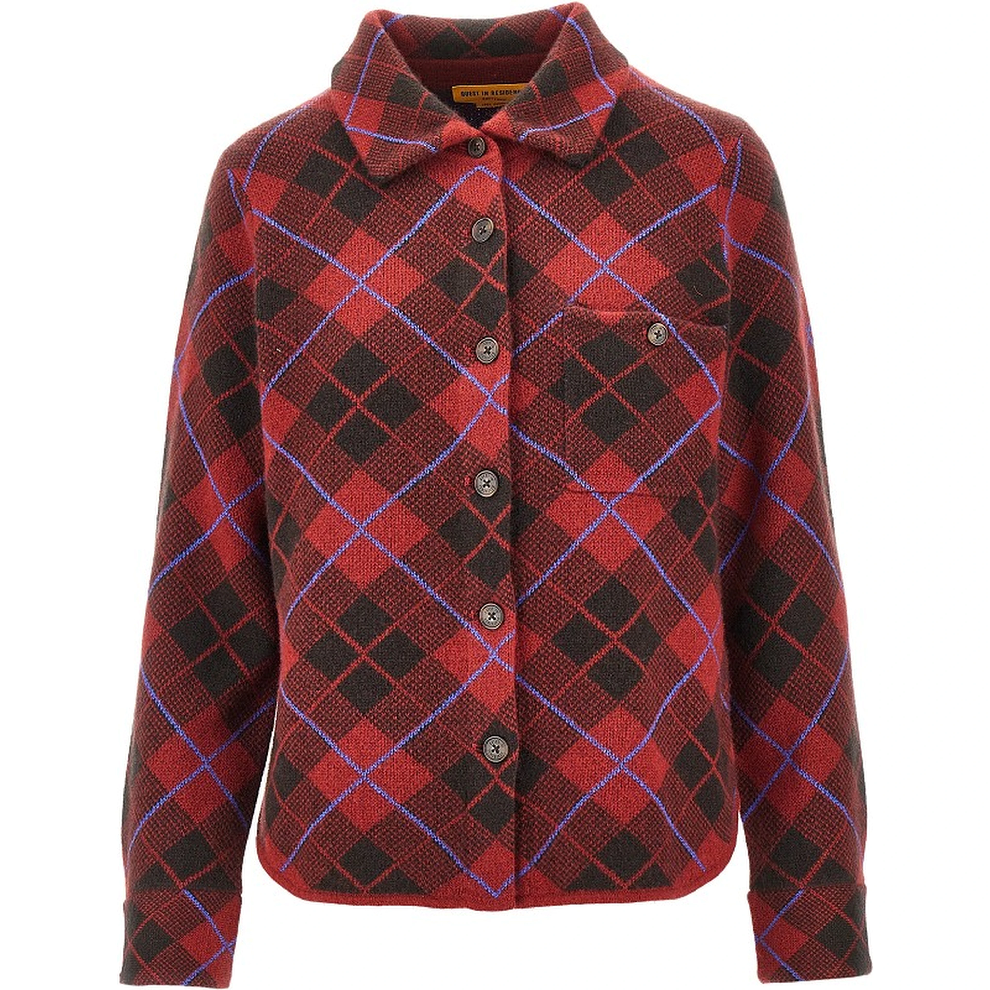 'Dylan' check cashmere shirt