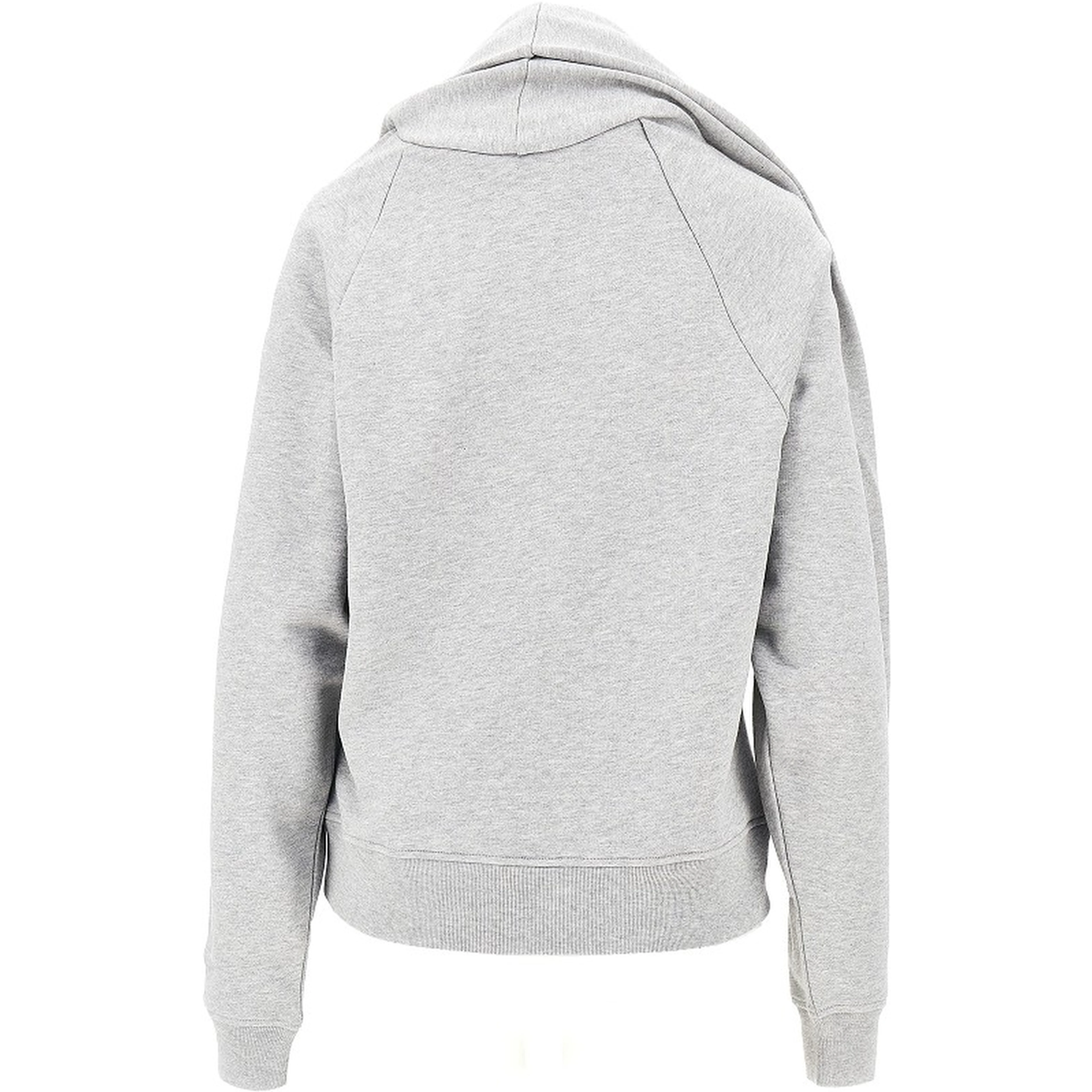 Draped crewneck sweatshirt