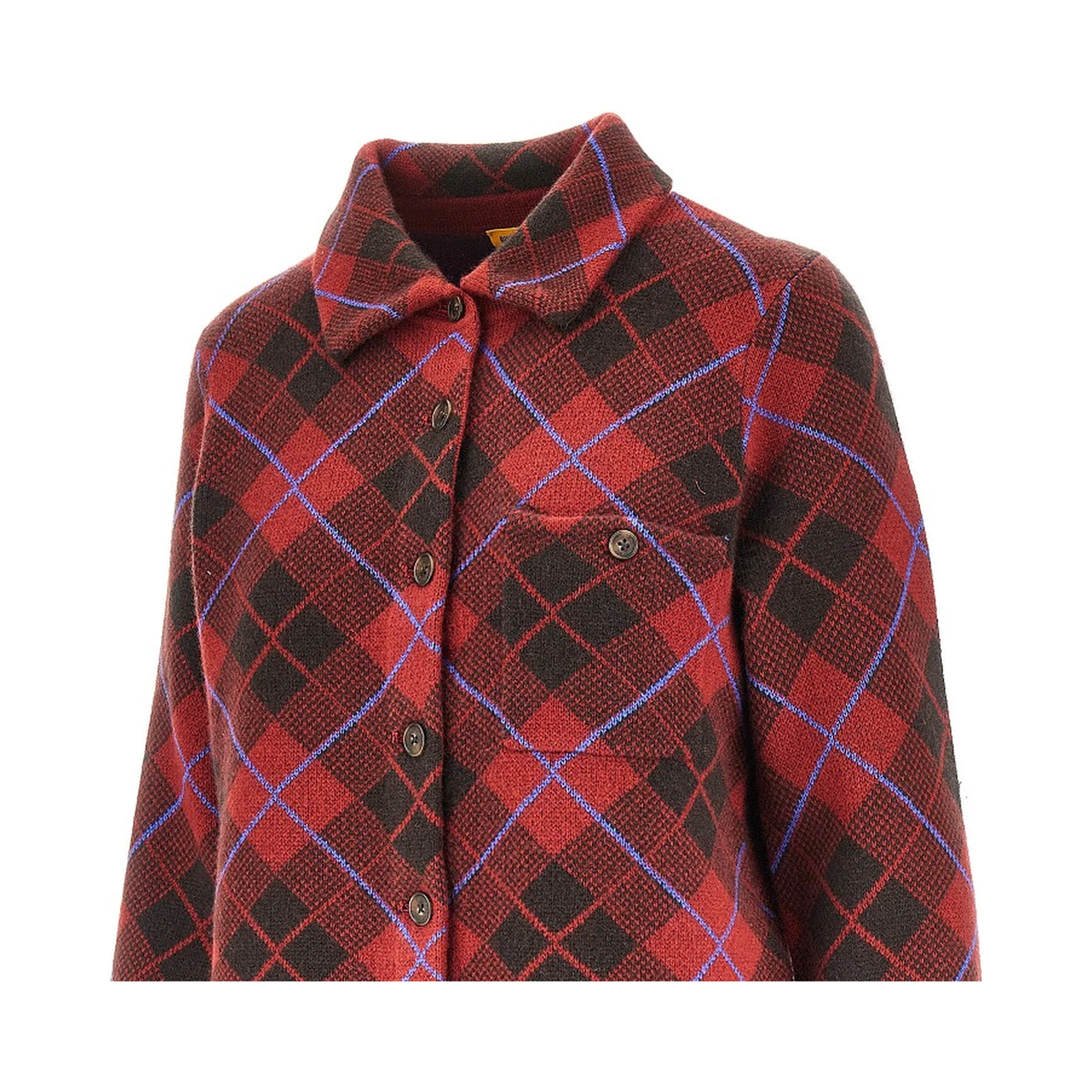'Dylan' check cashmere shirt