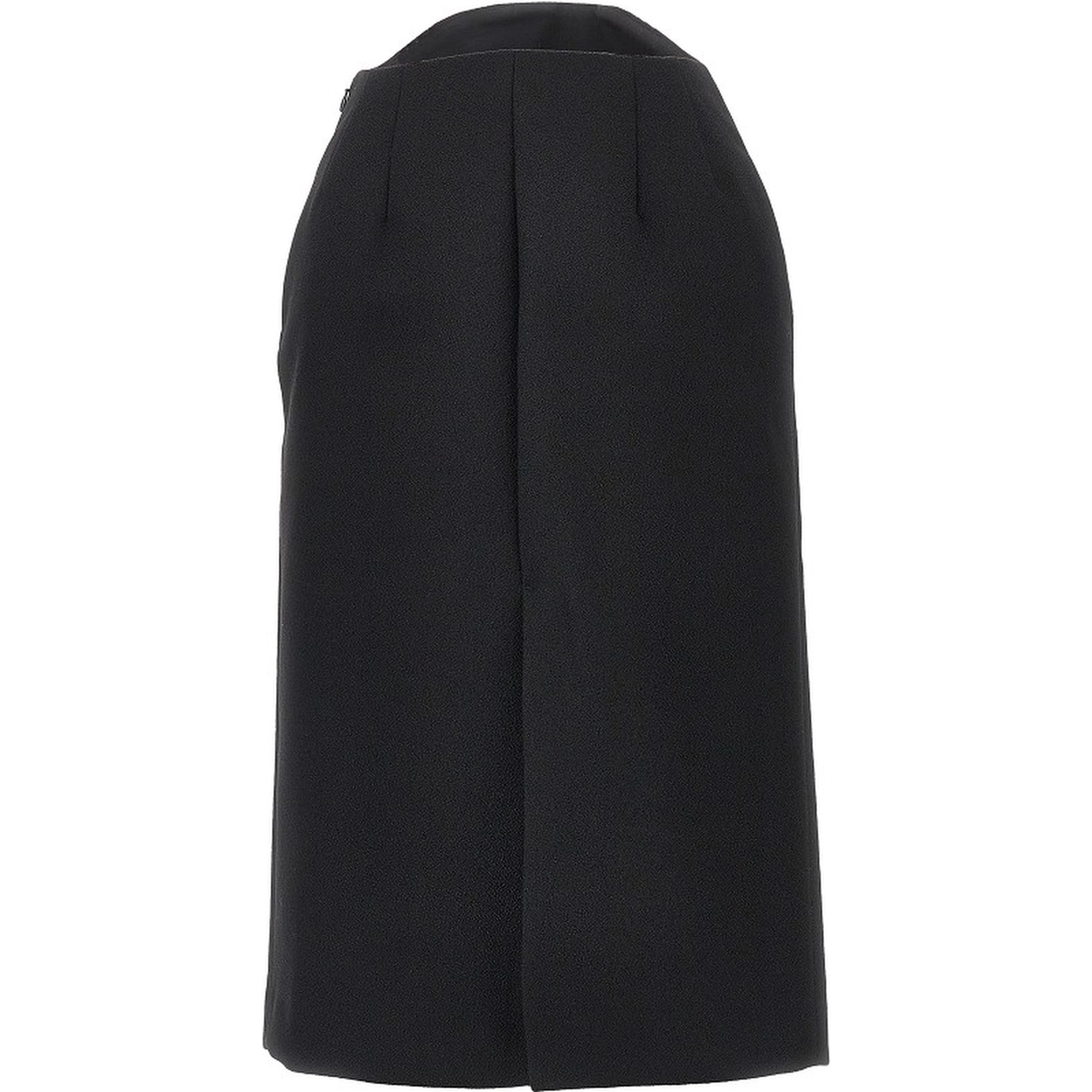 Sablé wool midi skirt