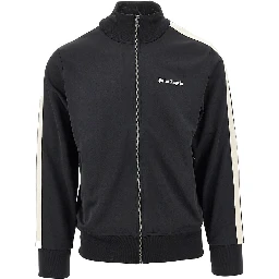 Track jacket with logo embroidery