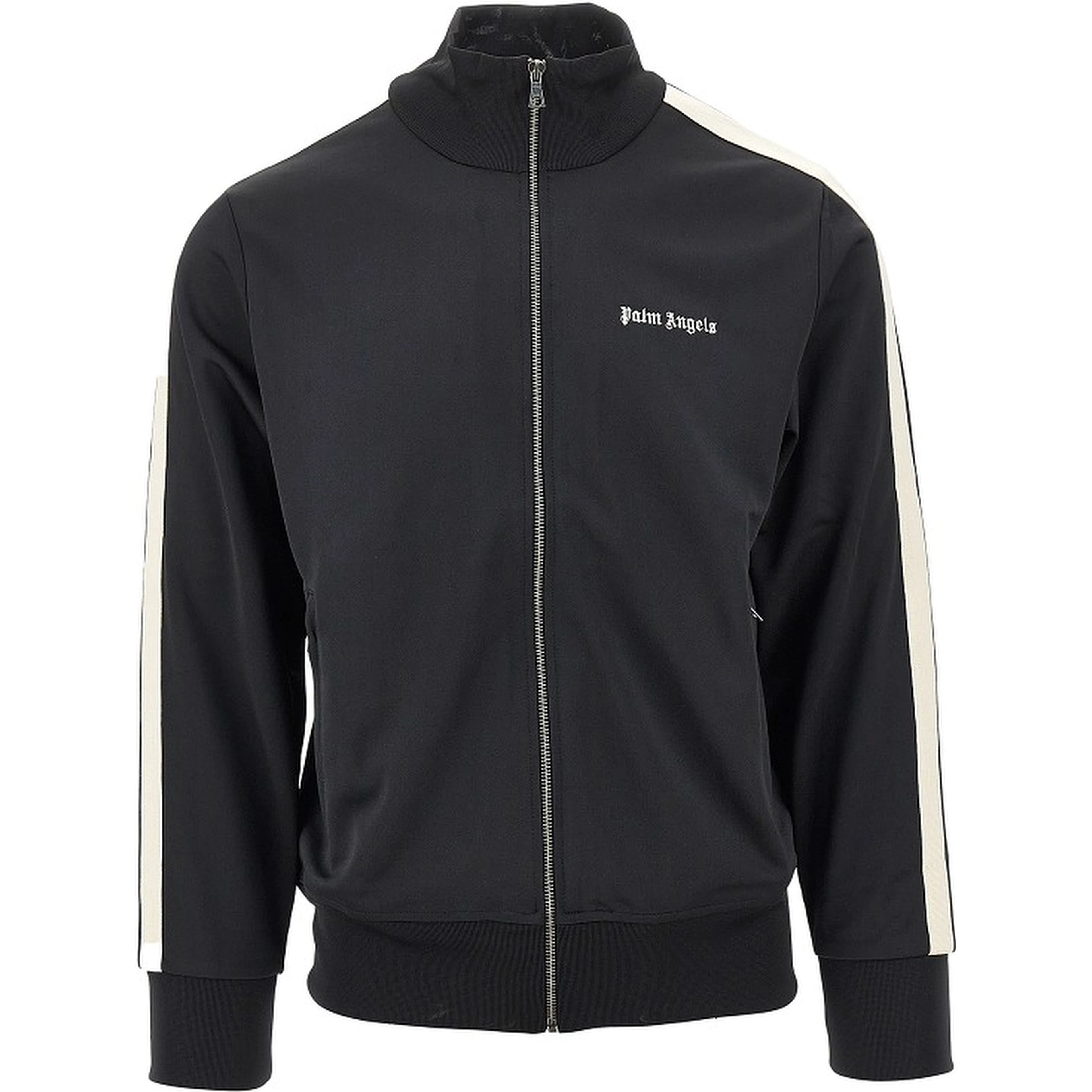 Track jacket with logo embroidery