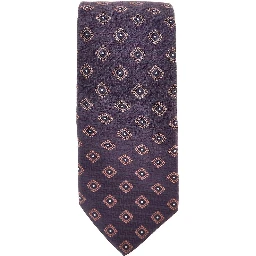 Jacquard silk necktie