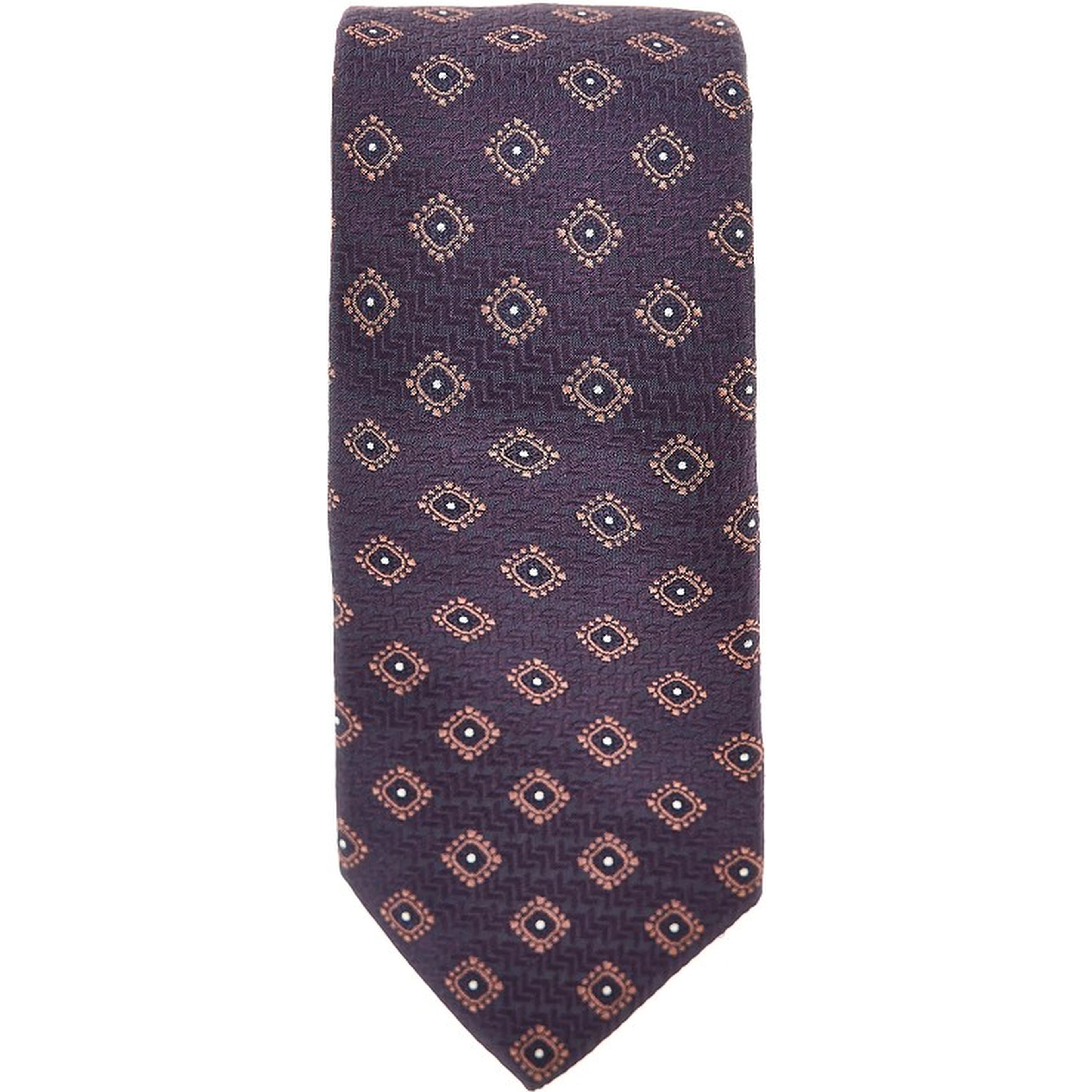 Jacquard silk necktie