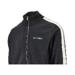 Track jacket with logo embroidery