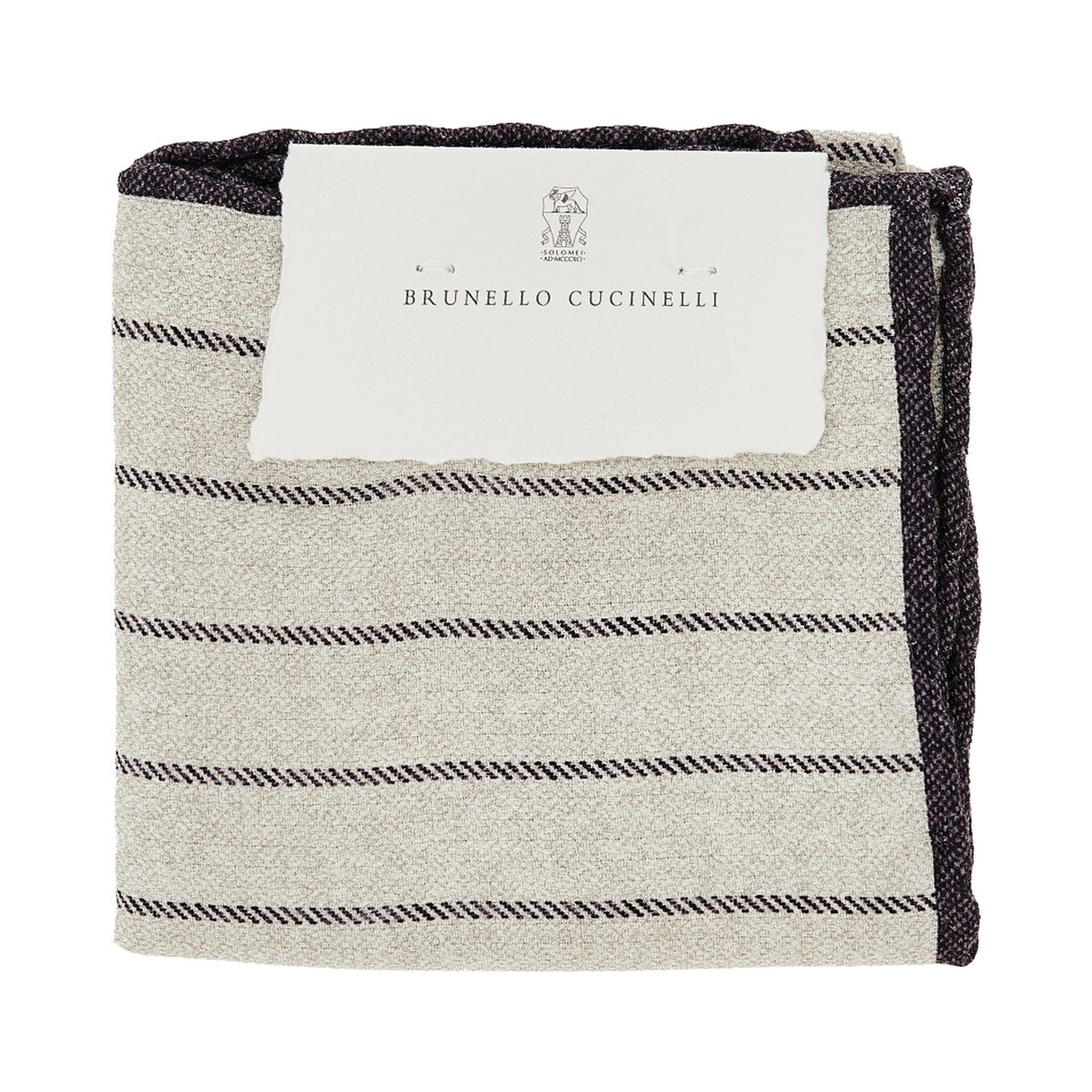 Jacquard silk pocket square