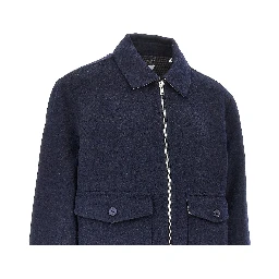 'Hamblin' wool-blend cloth jacket