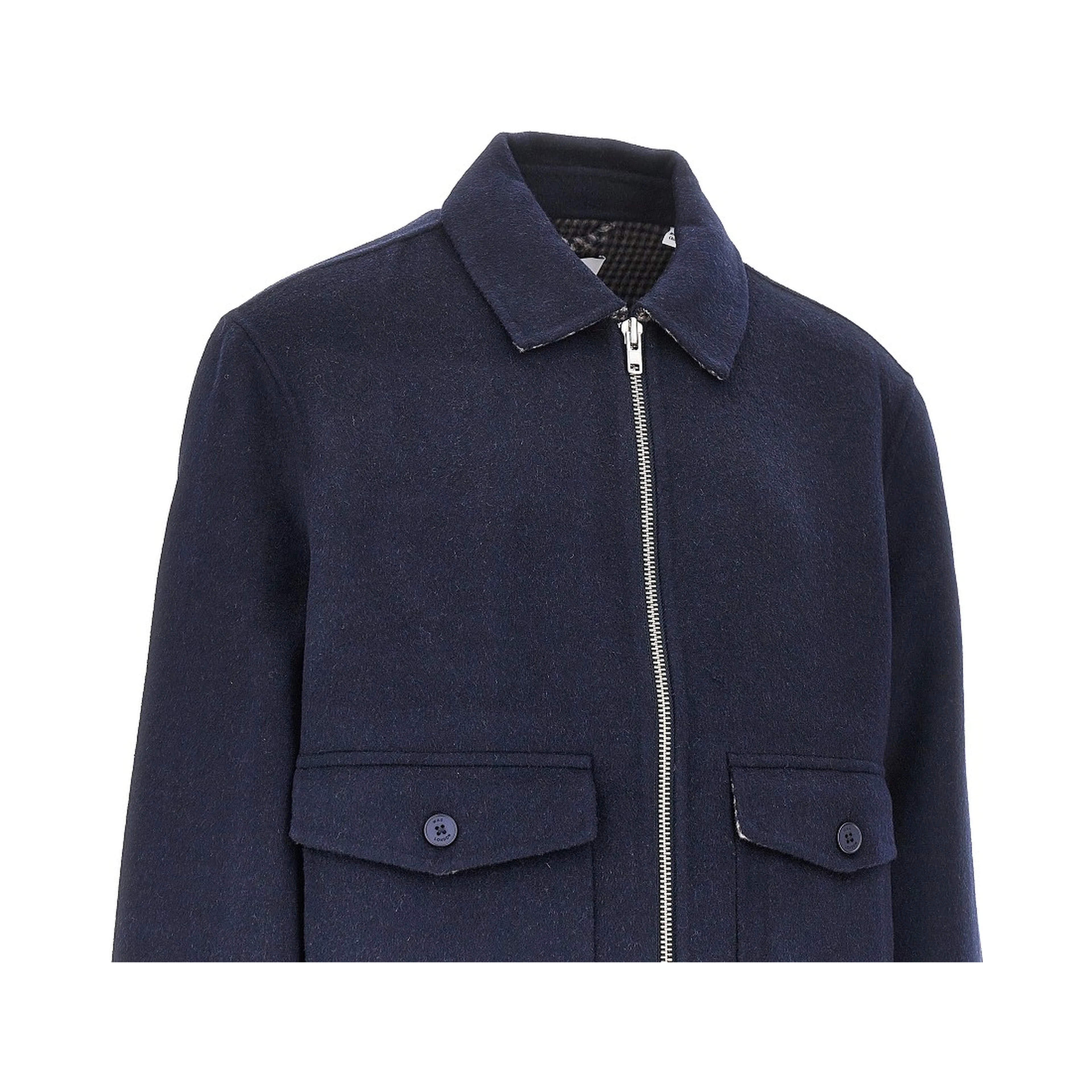 'Hamblin' wool-blend cloth jacket