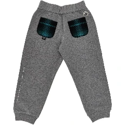 Sweatpants with check pockets