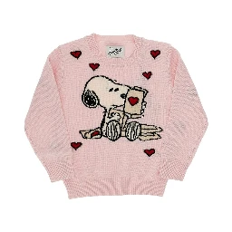 Snoopy intarsia 'Princess' sweater