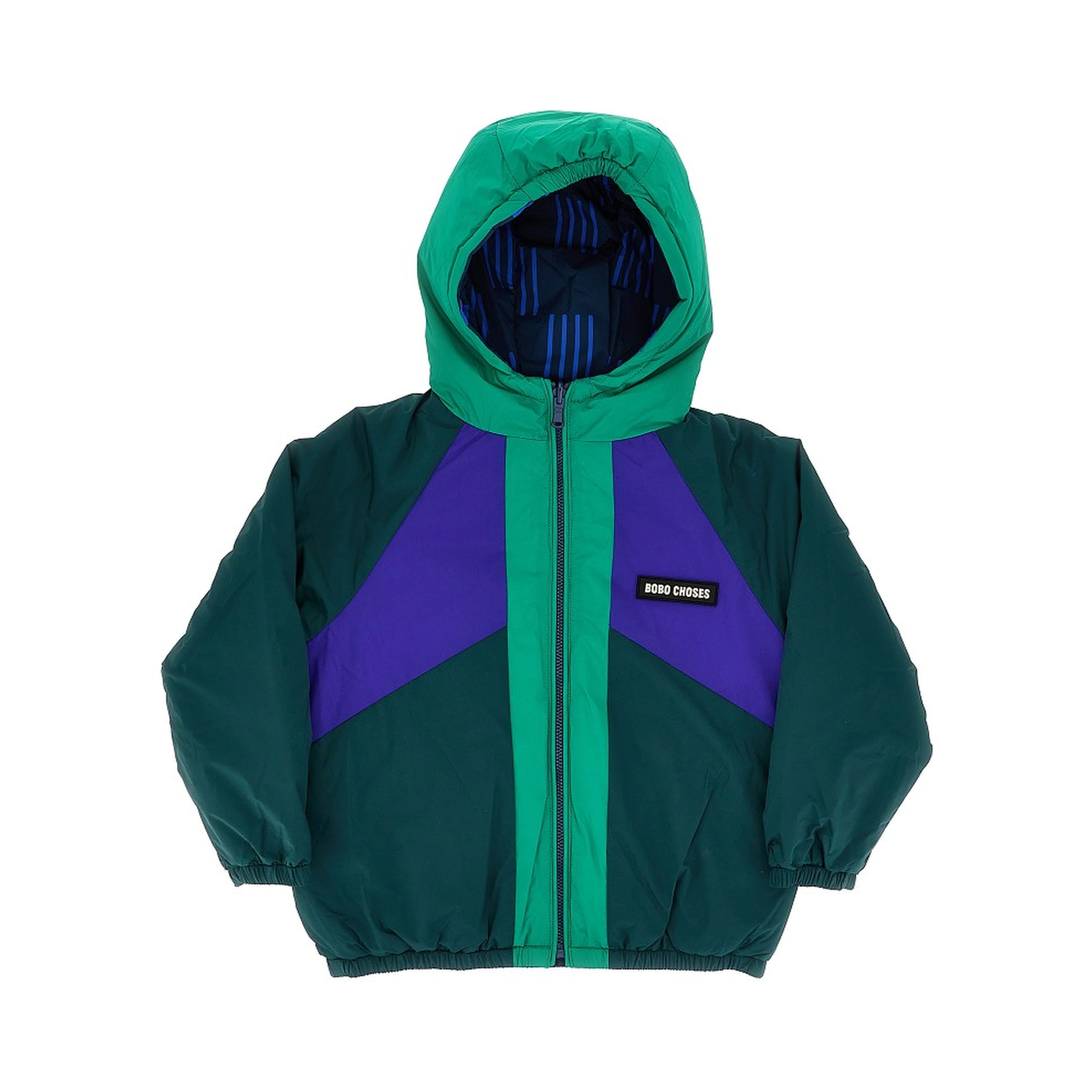 Almost Moiré reversible jacket