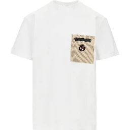 Corduroy pocket T-shirt