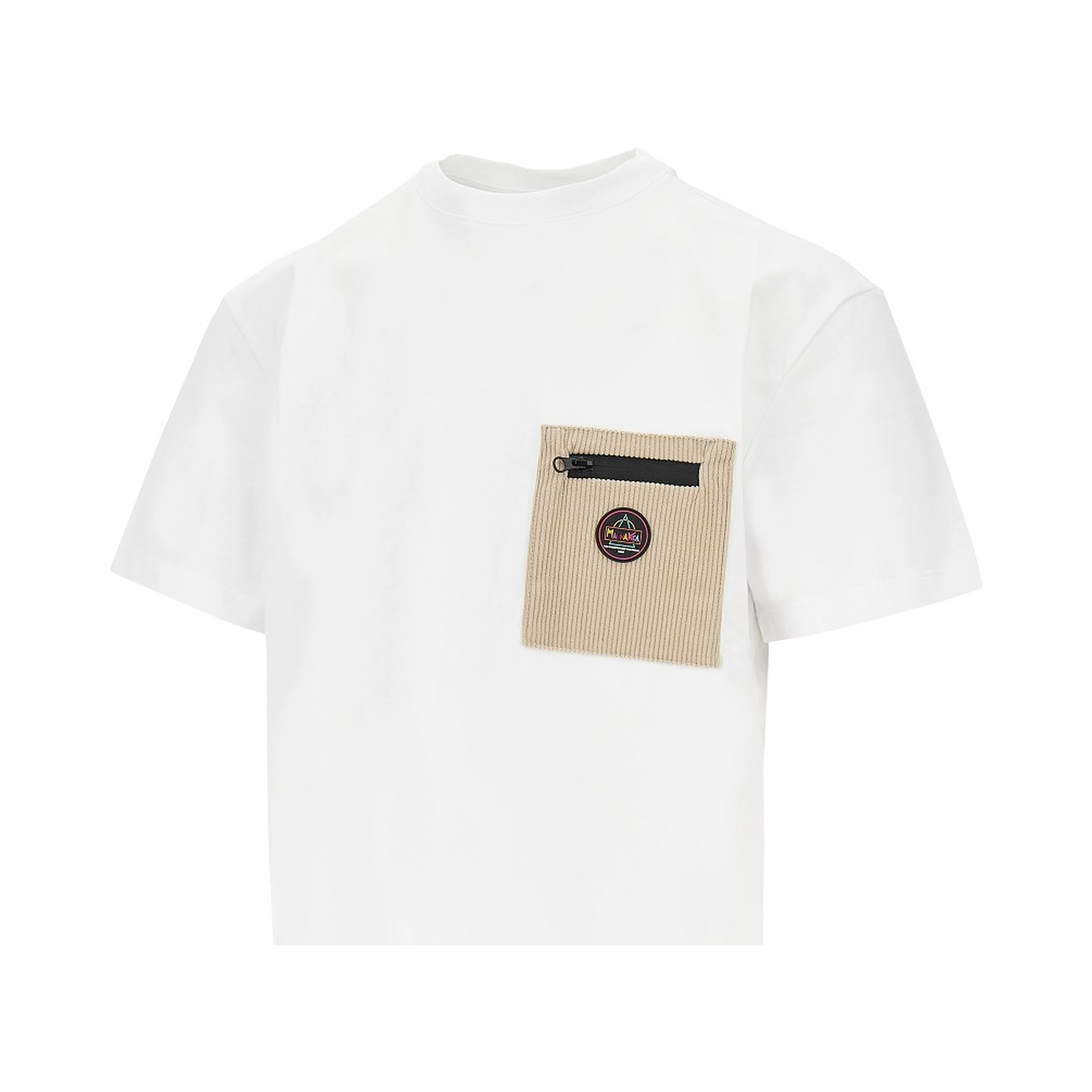 Corduroy pocket T-shirt