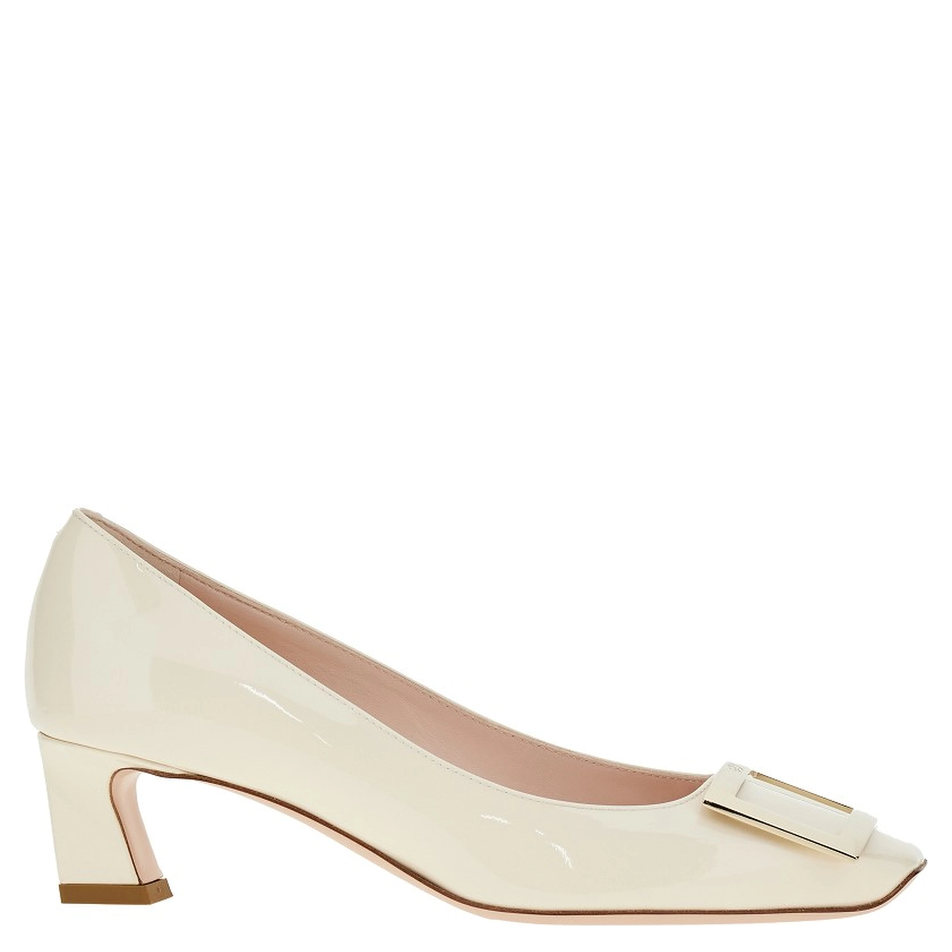'Trompette' patent leather pumps