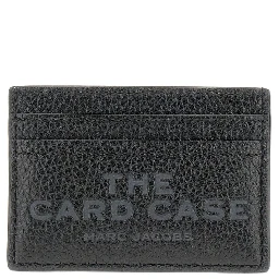 Grain leather cardholder