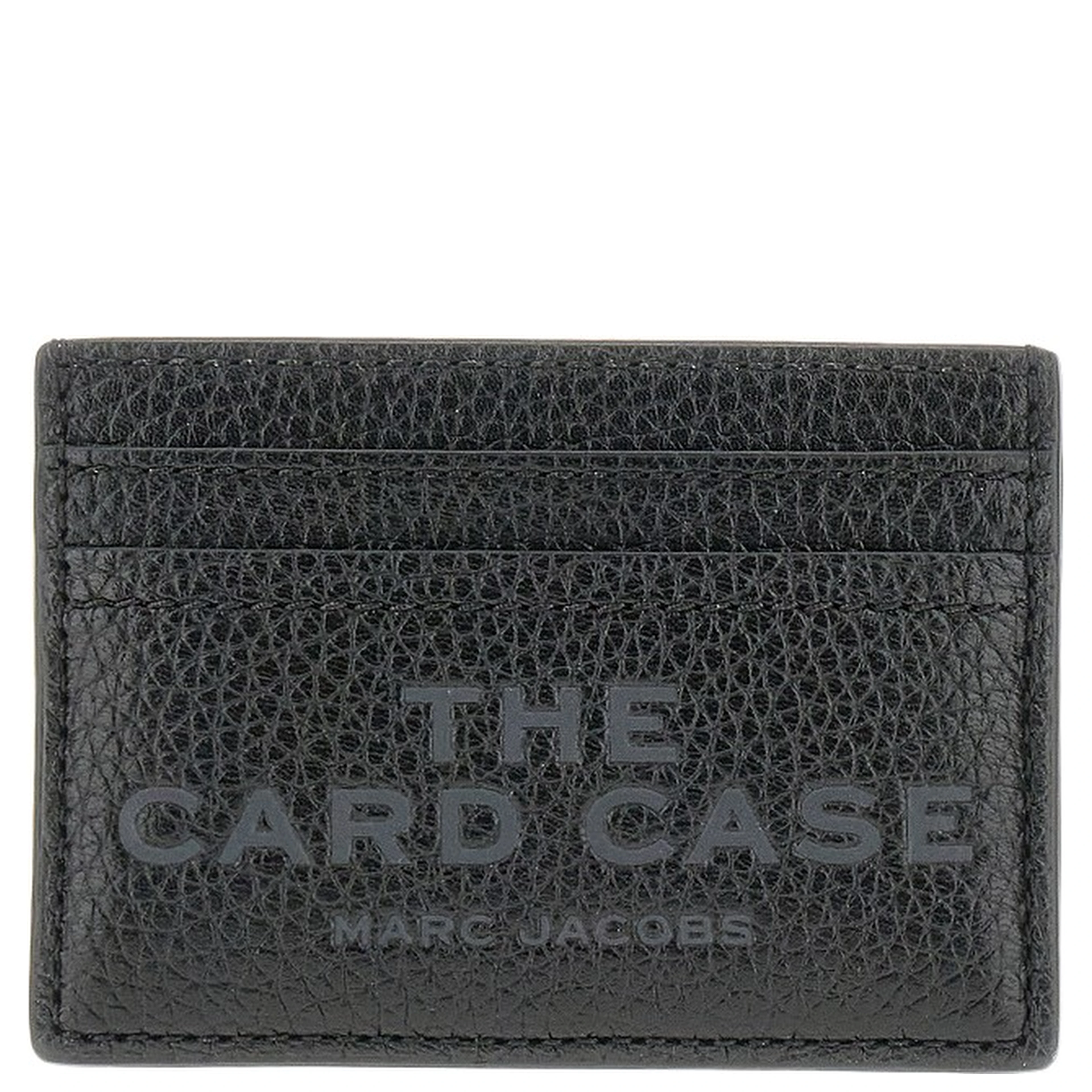 Grain leather cardholder