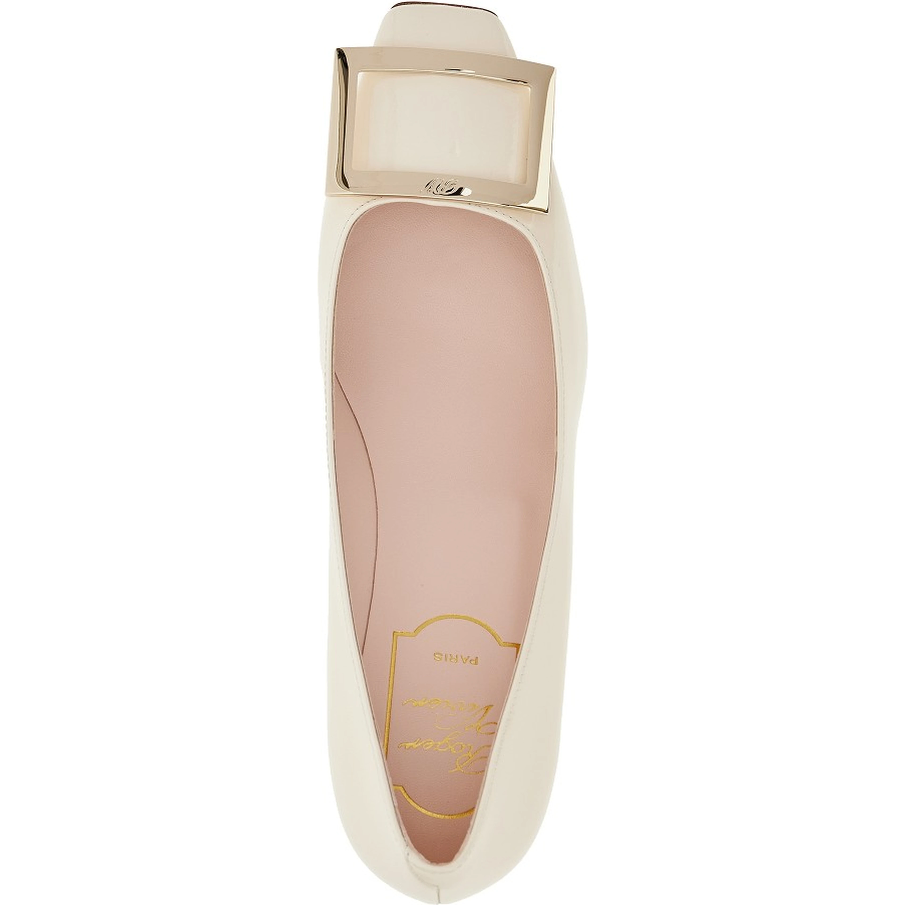 'Trompette' patent leather pumps