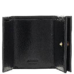 Leather mini wallet
